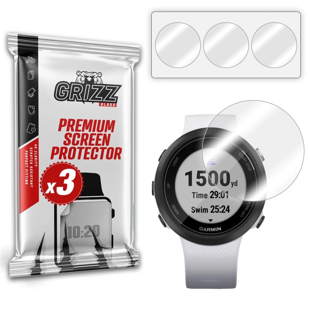 GrizzGlass Hydrofilm Garmin Swim 2 - 1