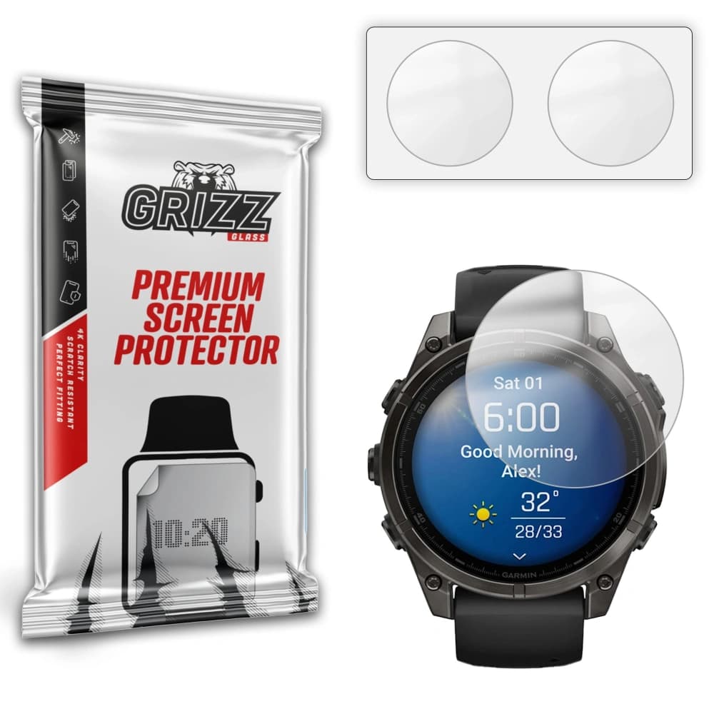 GrizzGlass PaperScreen Garmin Fenix 8 47mm - 1
