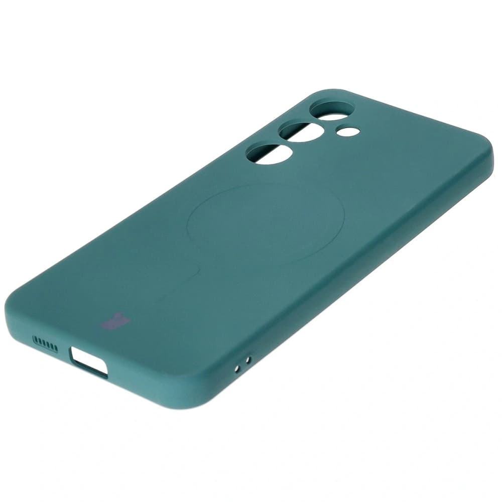 Bizon Case Silicone Magnetic Samsung Galaxy S25+ Plus / S24+ Plus dark green - 4