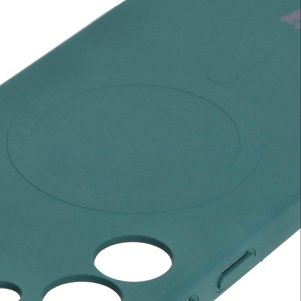 Bizon Case Silicone Magnetic Samsung Galaxy S25+ Plus / S24+ Plus dark green - 6