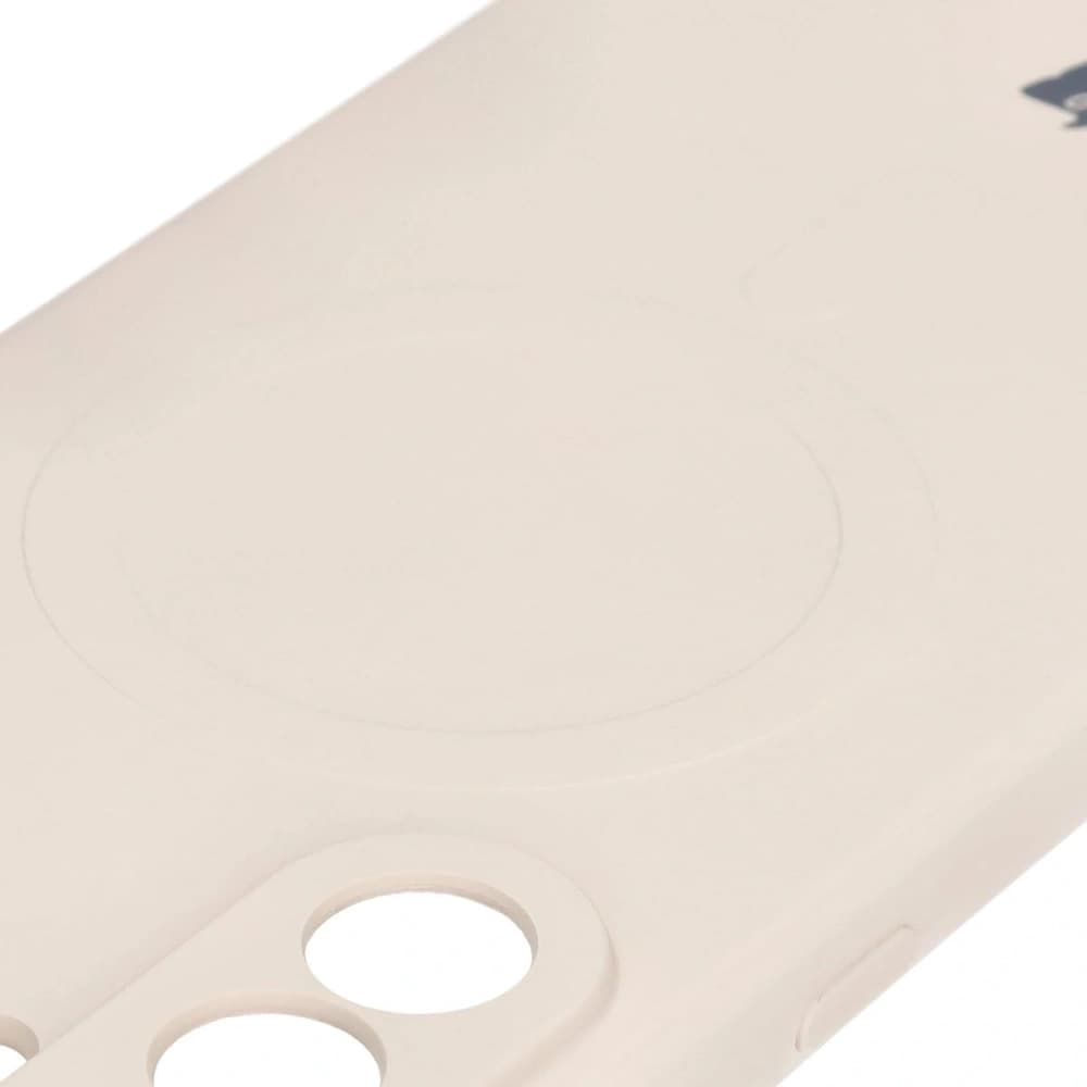 Bizon Case Silicone Magnetic Sq Samsung Galaxy A36 5G beige - 6