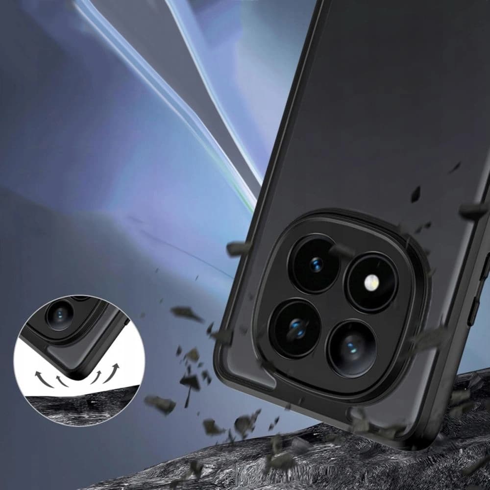 Tech-Protect Magmat Xiaomi Redmi Note 14 Pro 5G / Poco X7 5G Mattschwarz - 2