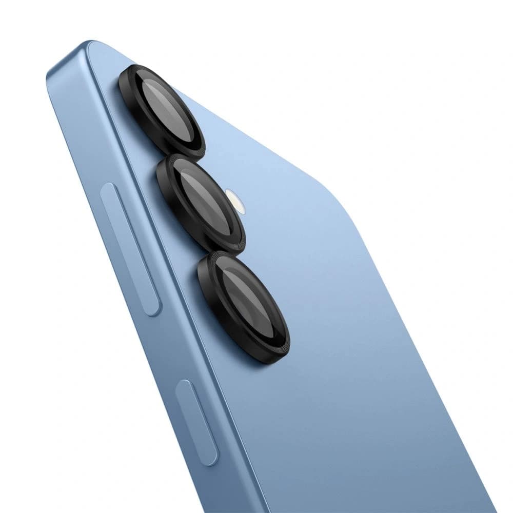 Spigen Optik Pro Glas.tr ez Fit Camera Protector Samsung Galaxy S25 Black [2 PACK] - 3