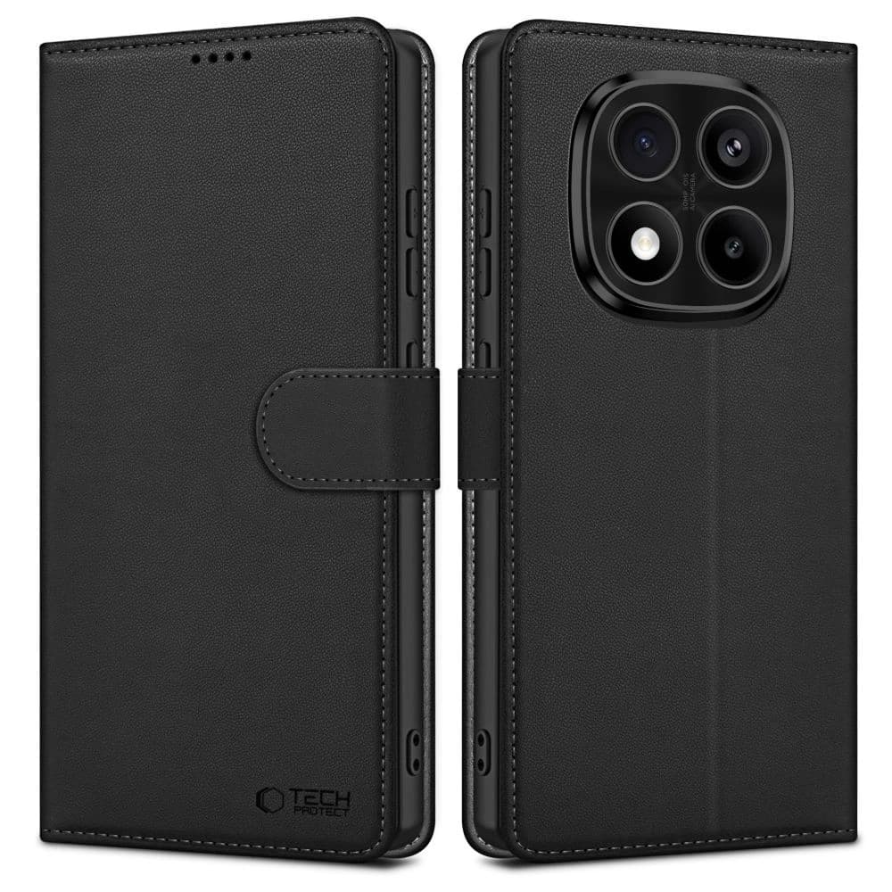 Tech-Protect Wallet Xiaomi Redmi Note 14 Pro 5G / Pro+ Plus 5G / Poco X7 5G Matt Schwarz - 1