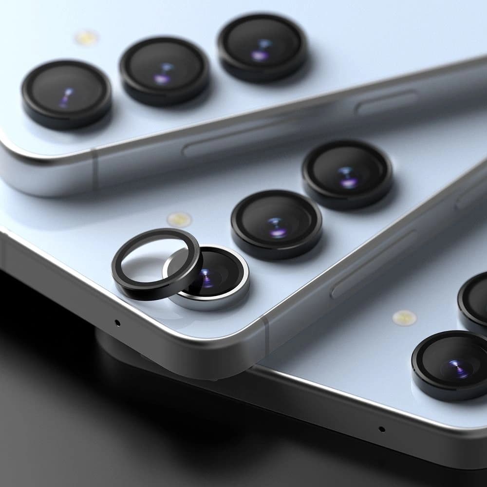 Ringke Camera Frame Protector Samsung Galaxy S24 FE Black [2 PACK] - 5