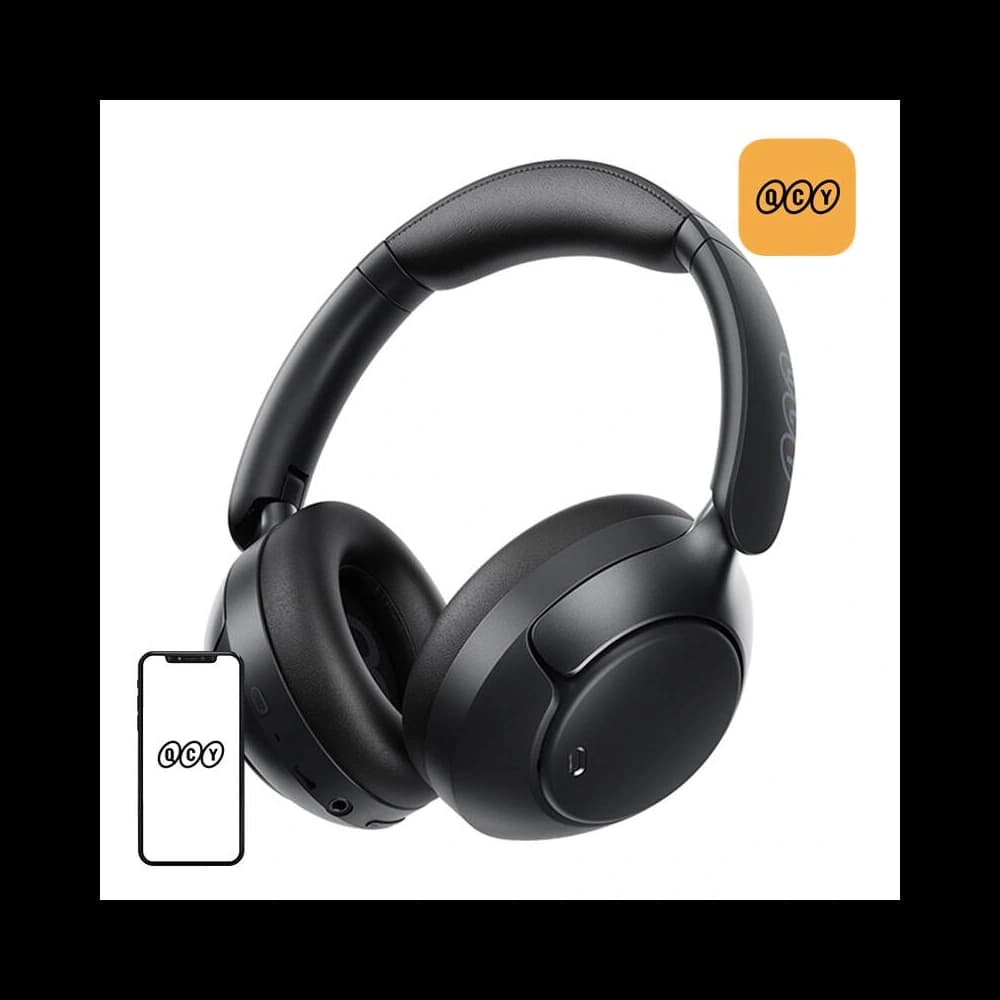 QCY H3 Pro ANC Bluetooth 5.4 LDAC/AAC/SBC kabellose In-Ear Kopfhörer (schwarz) - 1