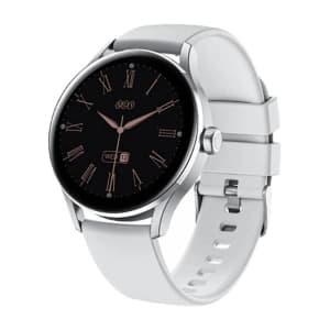 Smartwatch QCY Elite S11 AMOLED 1.19" IPX8 (srebrny)