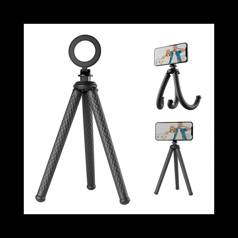 TELESIN MagSafe flexibles Stativ für das Handy (schwarz) - 4