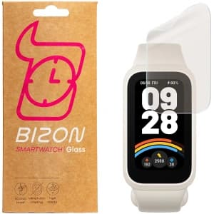 Bizon Glas Uhr Film Sonne Xiaomi Smart Band 9 Aktiv [2 PACK]