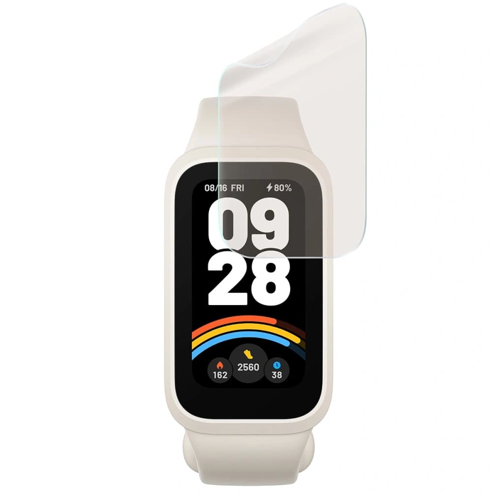 Bizon Glass Watch Film Sun Xiaomi Smart Band 9 Active [2 PACK] - 4