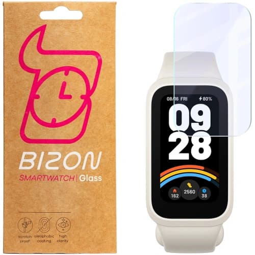 Bizon Glas Uhr Mule Xiaomi Smart Band 9 Active