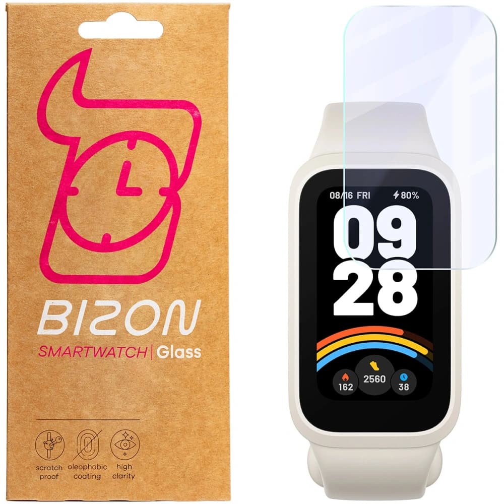 Bizon Glas Uhr Mule Xiaomi Smart Band 9 Active - 1