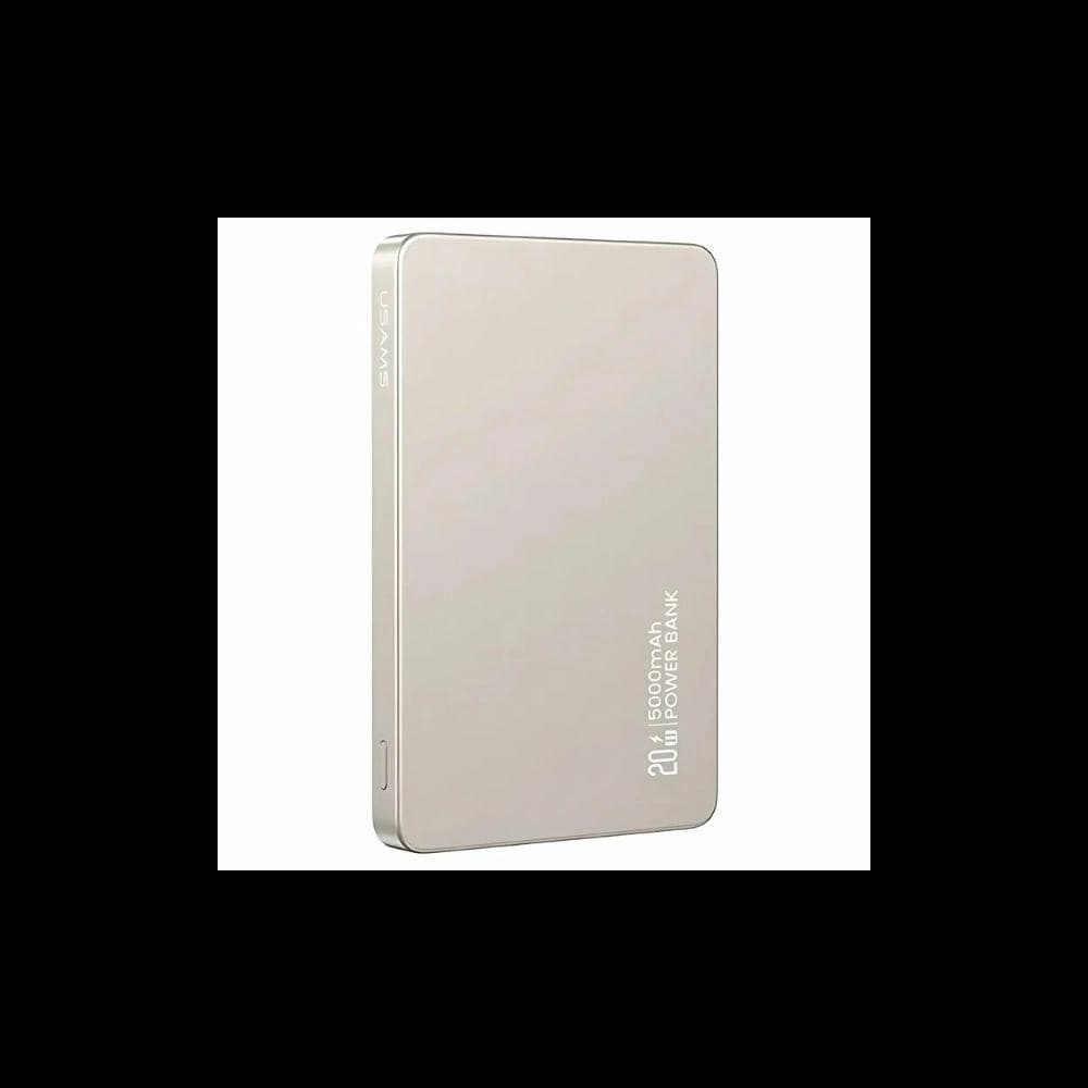 USAMS US-CD231 Powerbank mit kabellosem Laden 5000mAh 20W PD Schnellladung Titan - 1