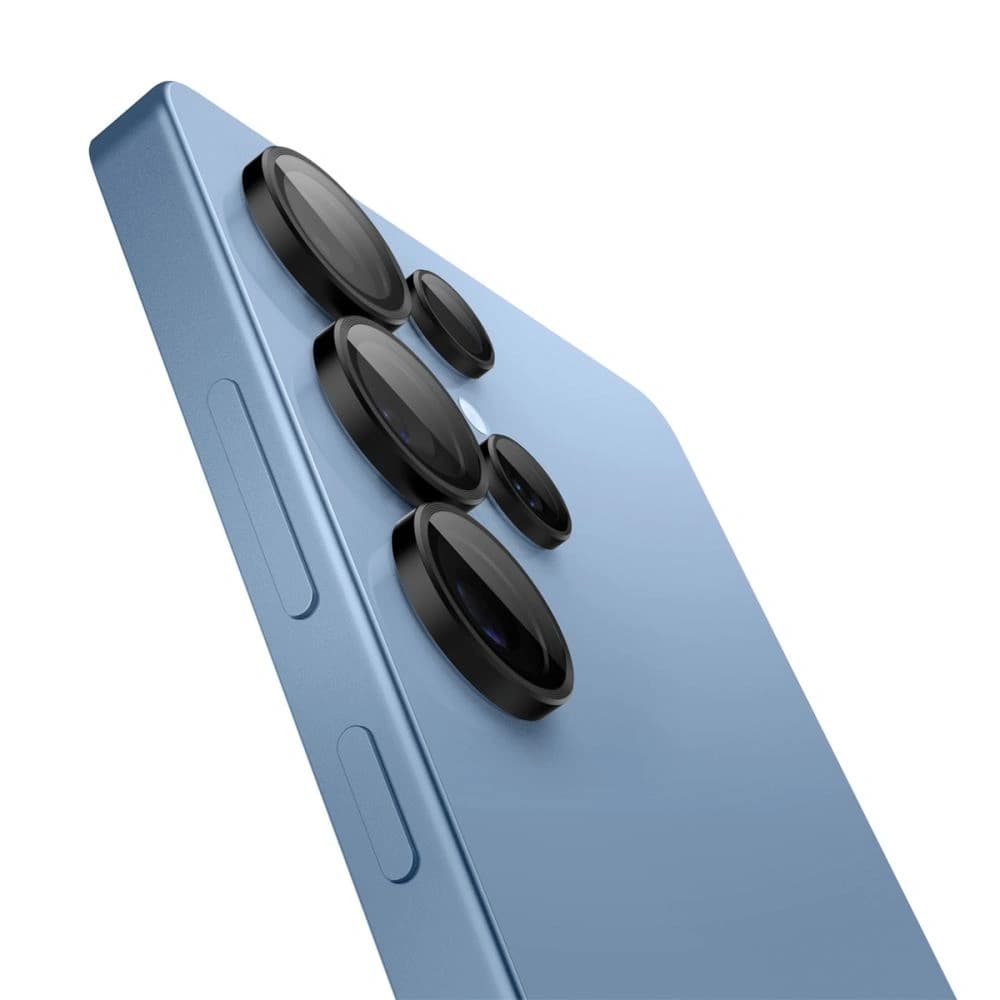 Spigen Optik Pro HD Glas.tr ez Fit Camera Protector Galaxy S25 Ultra Black [2 PACK] - 3