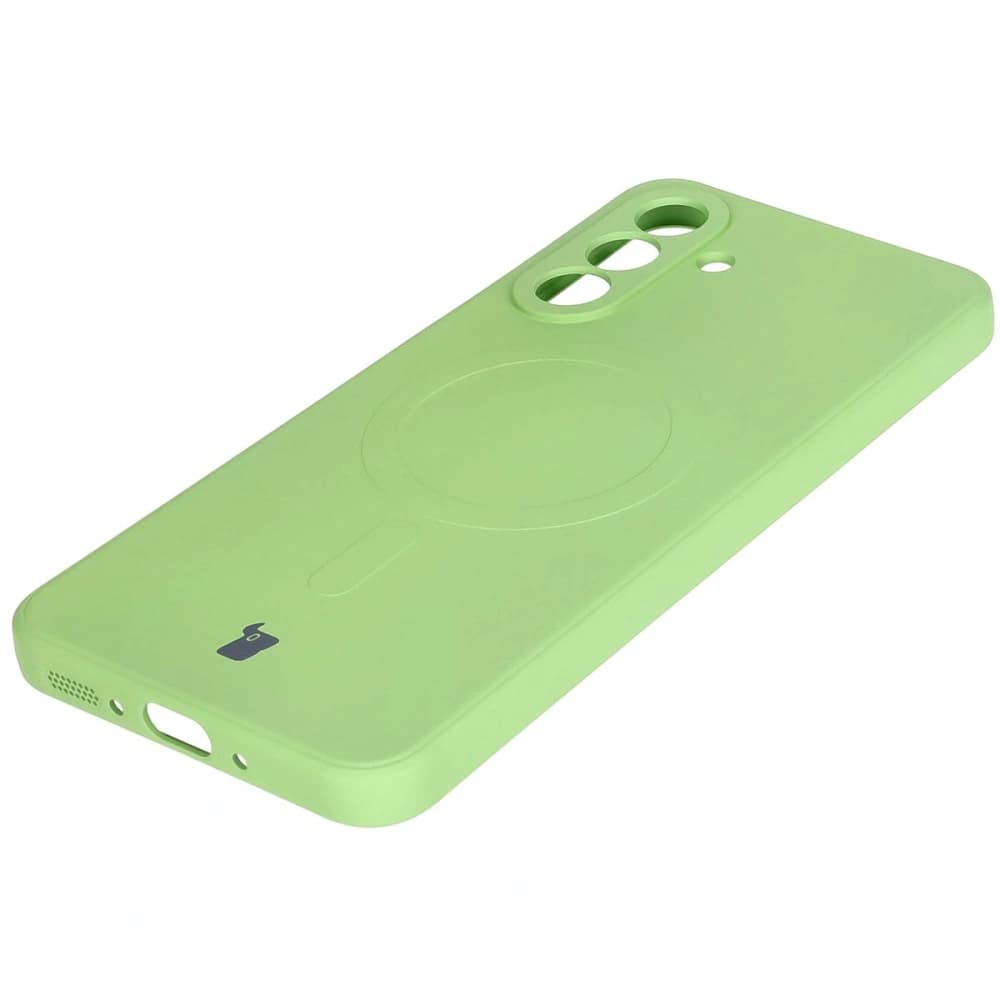 Bizon Case Silicone Magnetic Sq Samsung Galaxy A26 5G light green - 4