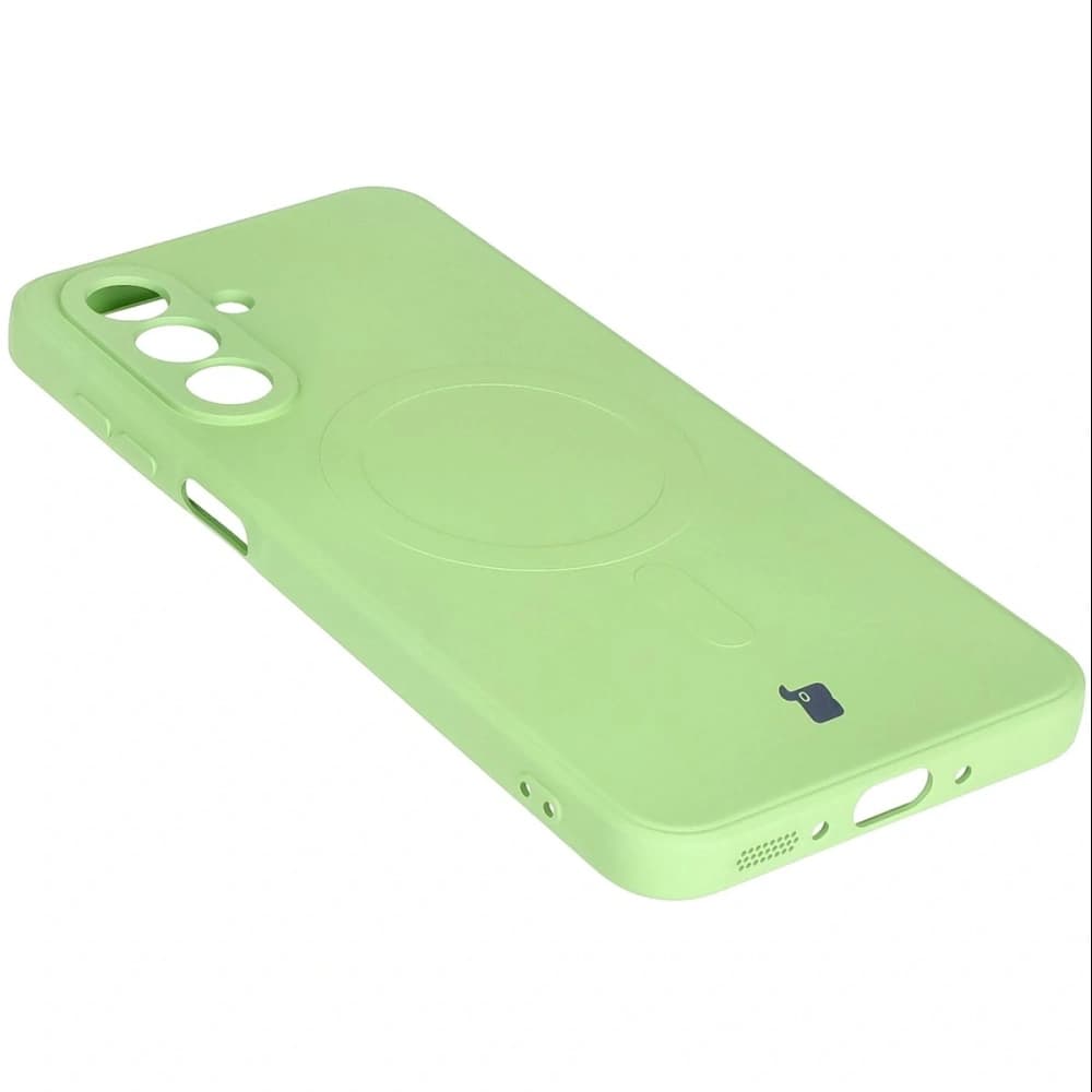Bizon Case Silicone Magnetic Sq Samsung Galaxy A26 5G light green - 5