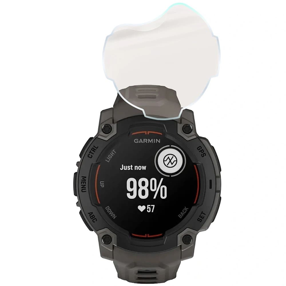 Bizon Glass Watch Film Sun Garmin Instinct E 45 mm [2 PACK] - 4