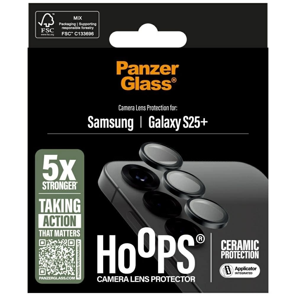 PanzerGlass Hoops Lens Protector Samsung Galaxy S25+ Plus ceramic - 4