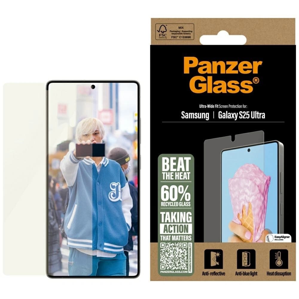 PanzerGlass All-in-One Ultra-Wide Fit Samsung Galaxy S25 Ultra - 1