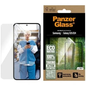 PanzerGlass Eco Matrix Ultra-Wide Fit Samsung Galaxy S25