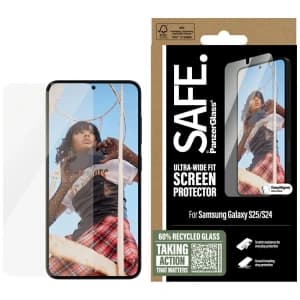 SAFE by PanzerGlass Ultra-Wide Fit Samsung Galaxy S25