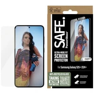 SAFE by PanzerGlass Ultra-Wide Fit Samsung Galaxy S25+ Plus