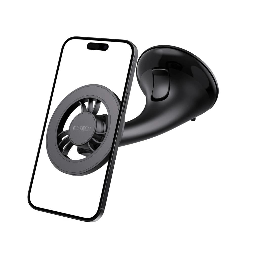 Tech-Protect N56 Magnetic MagSafe Dashboard Unrg & Vent Auto Halterung Schwarz - 5