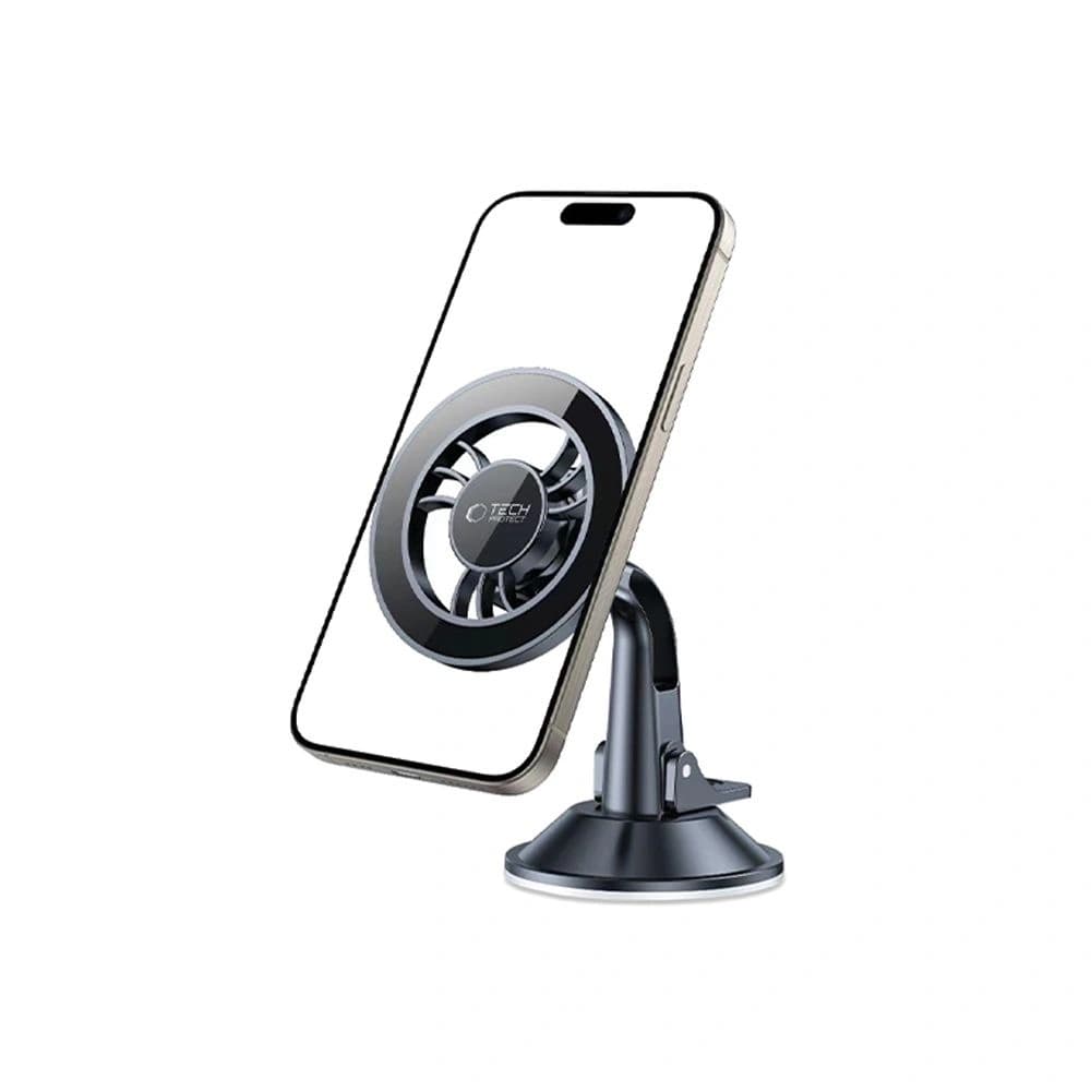 Tech-Protect N56 Magnetic MagSafe Dashboard Shrt Car Mount Schwarz - 2