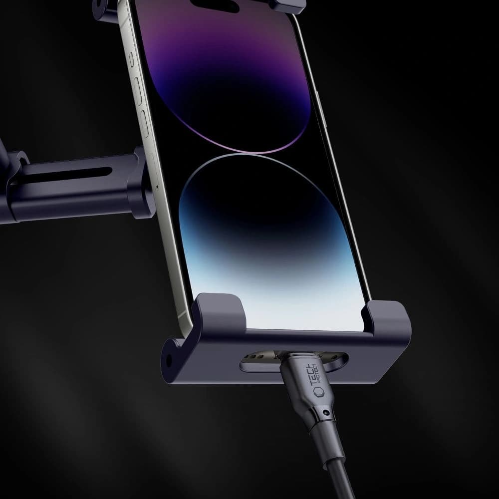 Tech-Protect V4 Universal Windshield & Dashboard Car Mount For Tablet Black - 7