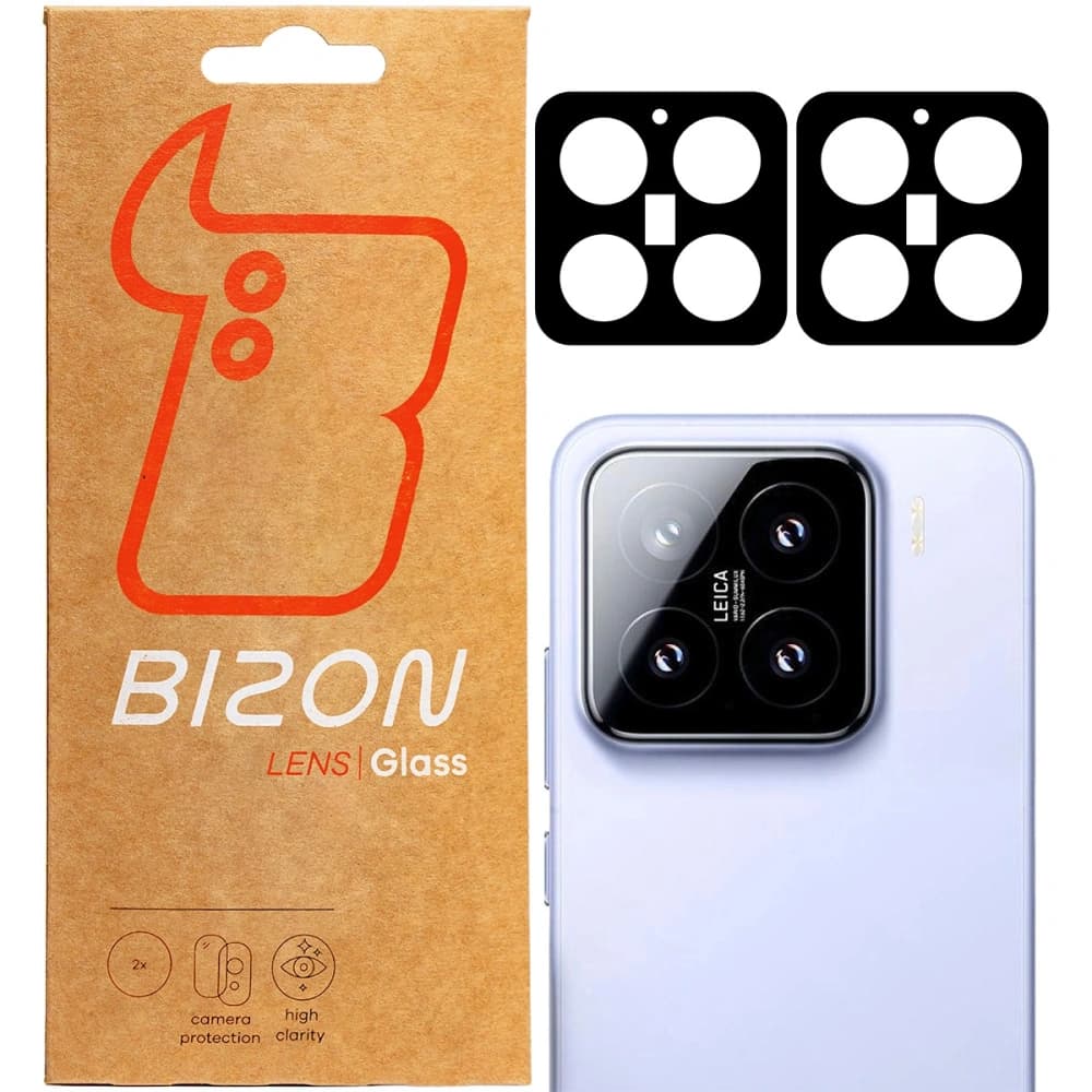 Bizon Glaslinse Xiaomi 15 [2 PACK] - 1
