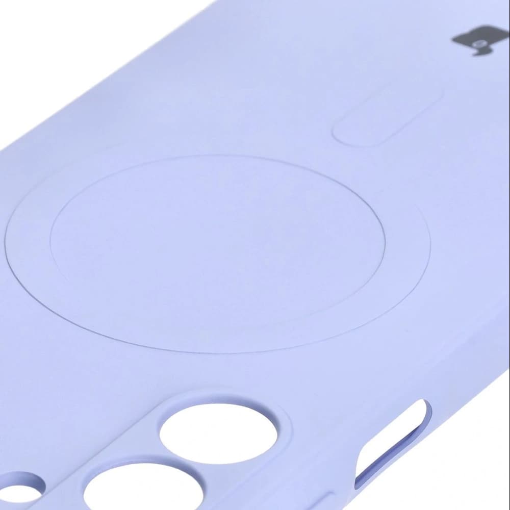 Bizon Case Silicone Magnetic Sq Samsung Galaxy A16 4G / 5G light purple - 6