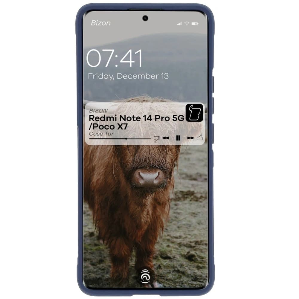 Bizon Case Tur Xiaomi Redmi Note 14 Pro 5G / Poco X7 marineblau - 5