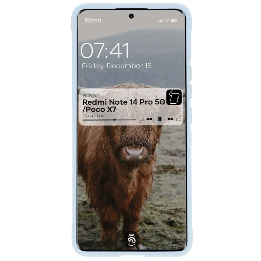 Bizon Case Tur Xiaomi Redmi Note 14 Pro 5G / Poco X7 hellblau - 5
