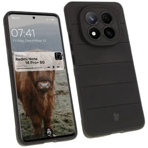 Pancerne etui Bizon Case Tur do Xiaomi Redmi Note 14 Pro Plus 5G czarne