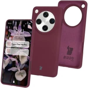 Bizon Soft Case Oppo Find X8 Pro dark purple