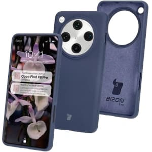 Bizon Soft Case Oppo Find X8 Pro dark blue