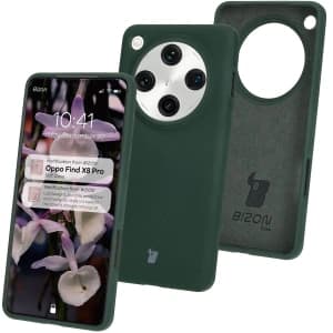 Bizon Soft Case Oppo Find X8 Pro dark green