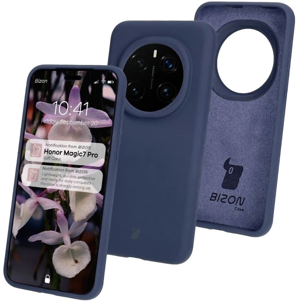 Bizon Soft Case Honor Magic7 Pro dunkelblau - 1