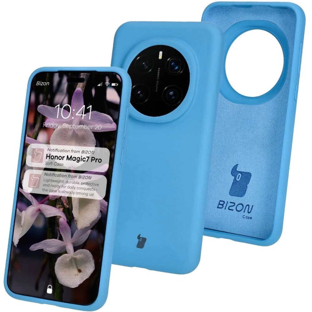 Bizon Soft Case Honor Magic7 Pro blau - 1