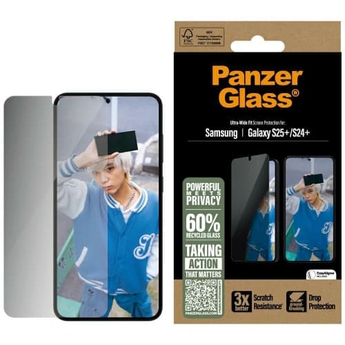PanzerGlass Ultra-Wide Fit Samsung Galaxy S25+ Plus