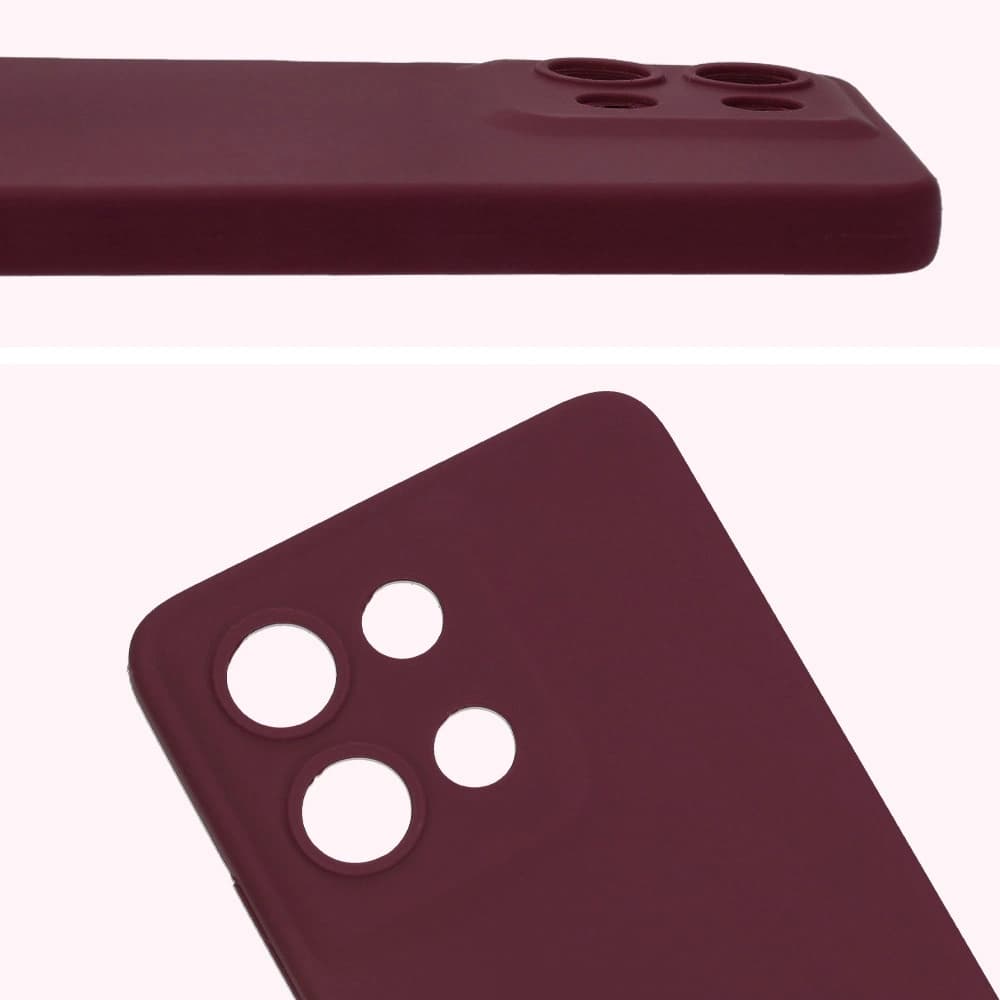 Bizon Soft Case Motorola Moto G75 5G dunkel lila - 5