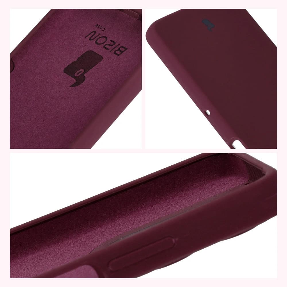 Bizon Soft Case Motorola Moto G75 5G dunkel lila - 6