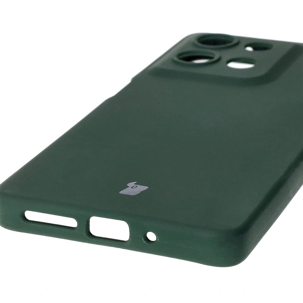 Bizon Soft Case Motorola Moto G75 5G dunkelgrün - 3