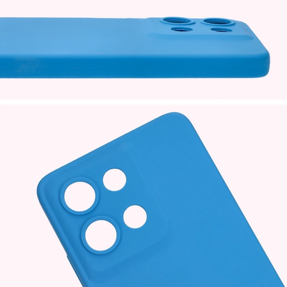 Bizon Soft Case Motorola Moto G75 5G blau - 5