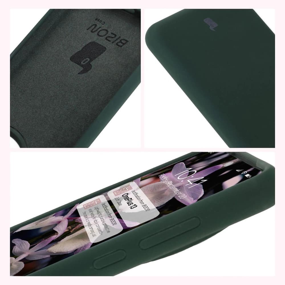 Bizon Soft Case OnePlus 13 dunkelgrün - 4