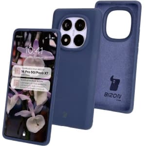 Bizon Soft Case Xiaomi Redmi Note 14 Pro 5G / Poco X7 dunkelblau