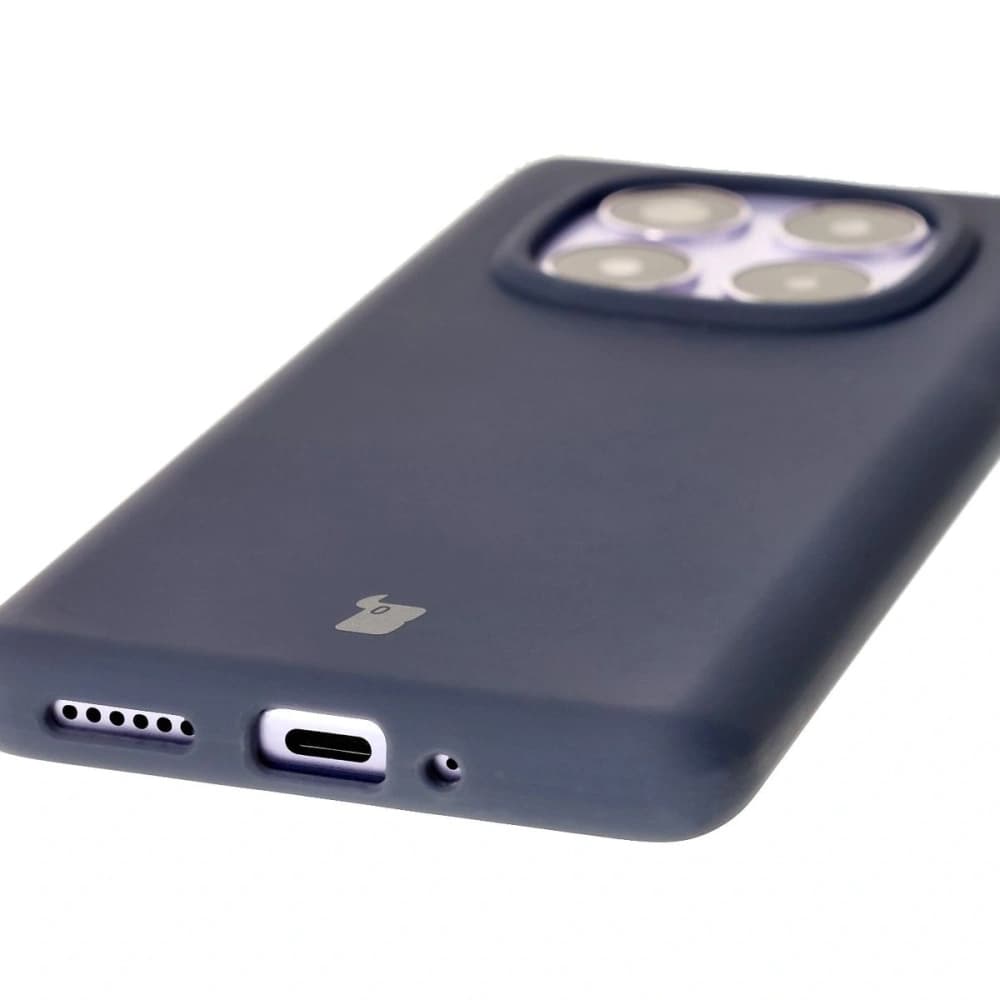 Bizon Soft Case Xiaomi Redmi Note 14 Pro 5G / Poco X7 dunkelblau - 3
