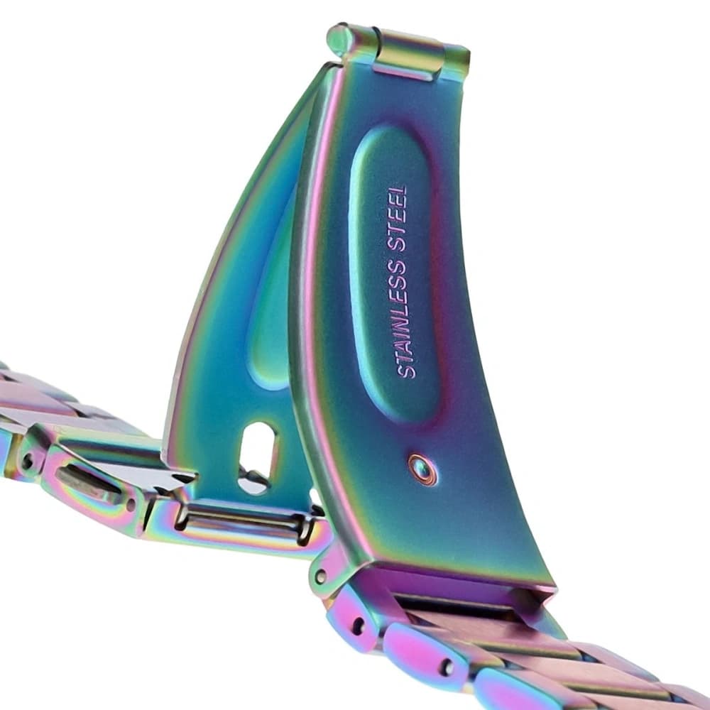 Bizon Armband Uhr Aura Smartwatch 18 mm Regenbogen - 4