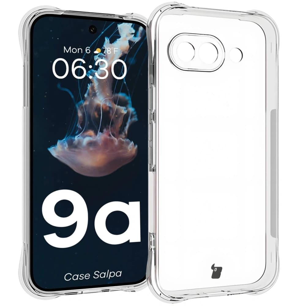Bizon Case Salpa Google Pixel 9a klar - 1