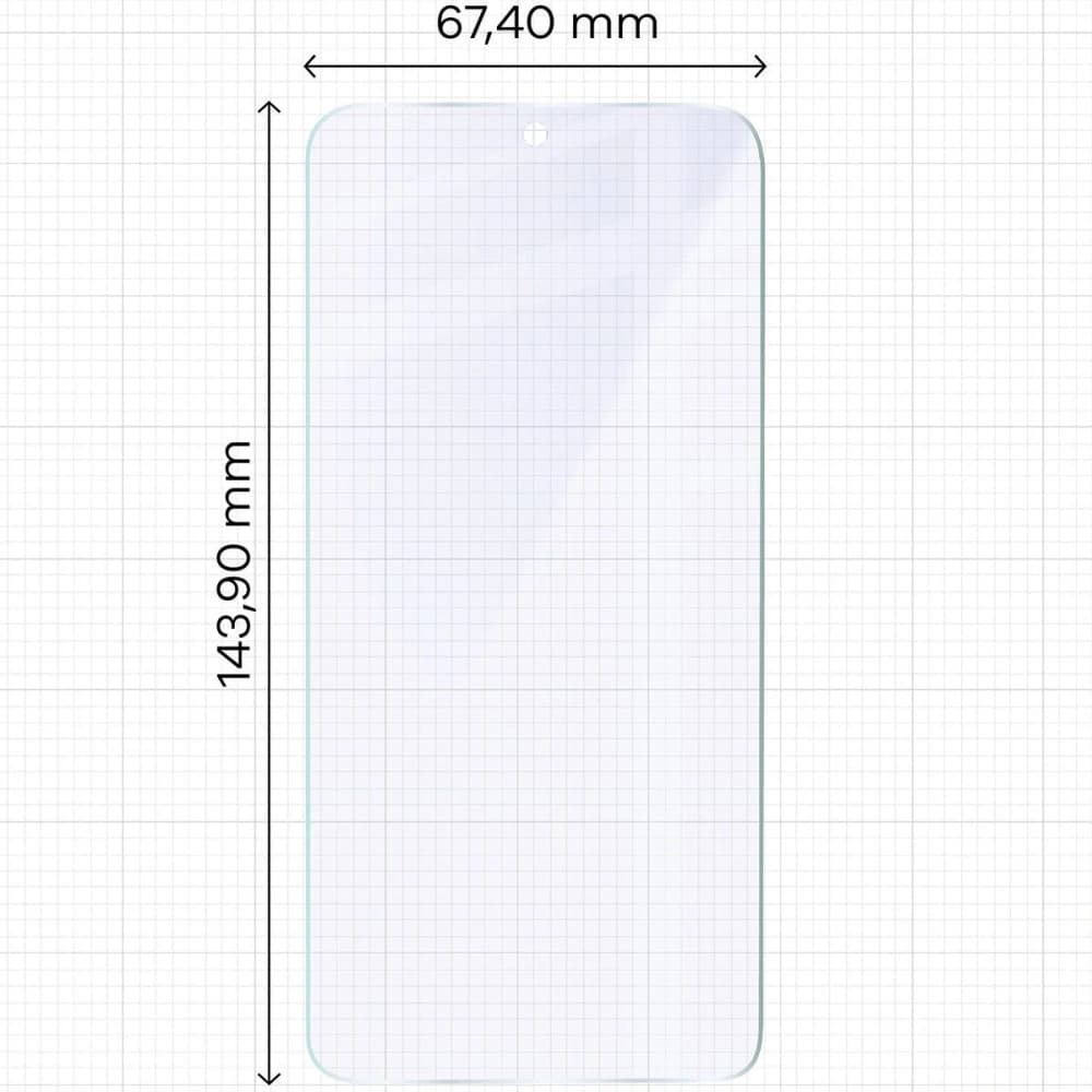 Bizon Glass Mule Flexible hybrid glass Samsung Galaxy S25 - 2